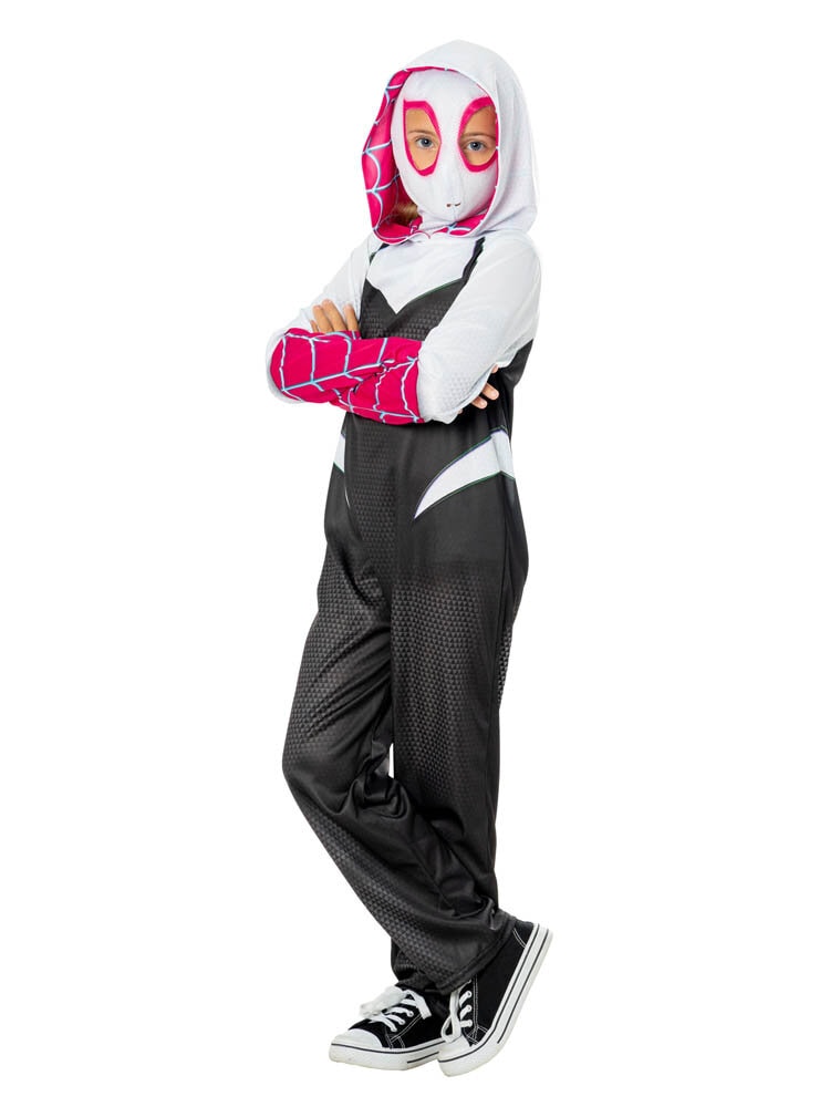 Spider-Gwen Maskeraddräkt 7-8 år (122-128 cm)