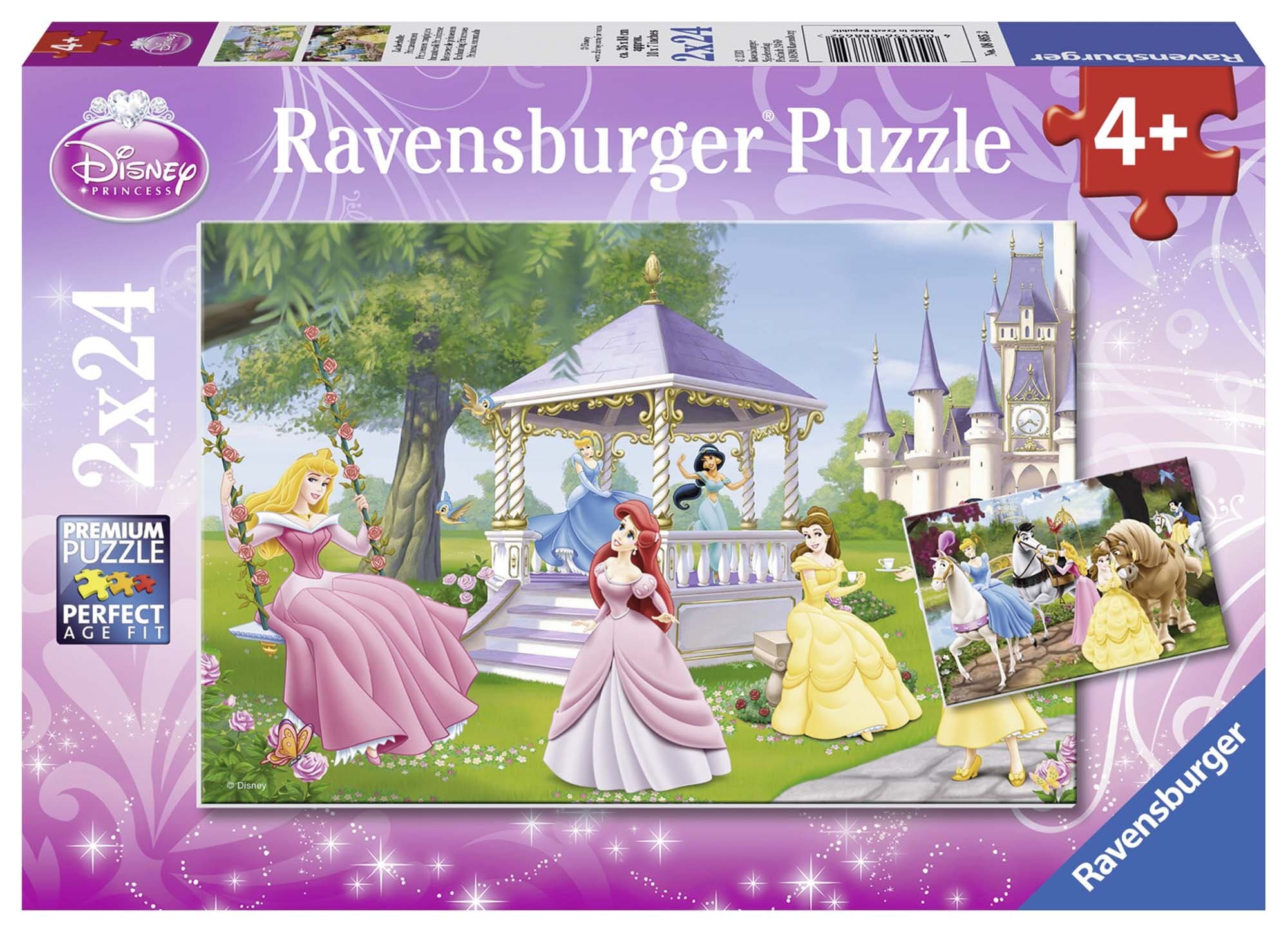 Ravensburger Pussel, Disney - Prinsessor 2x24 bitar