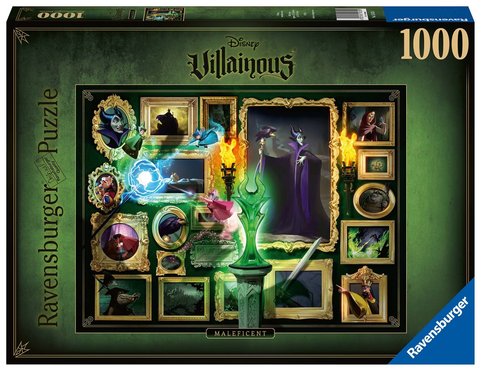 Ravensburger Pussel, Disney Villainous - Malificent 1000 bitar