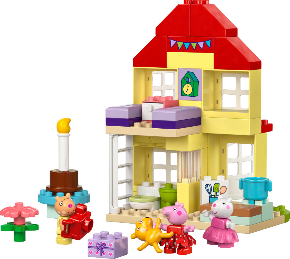 LEGO Greta Gris - Födelsedagshus 2+