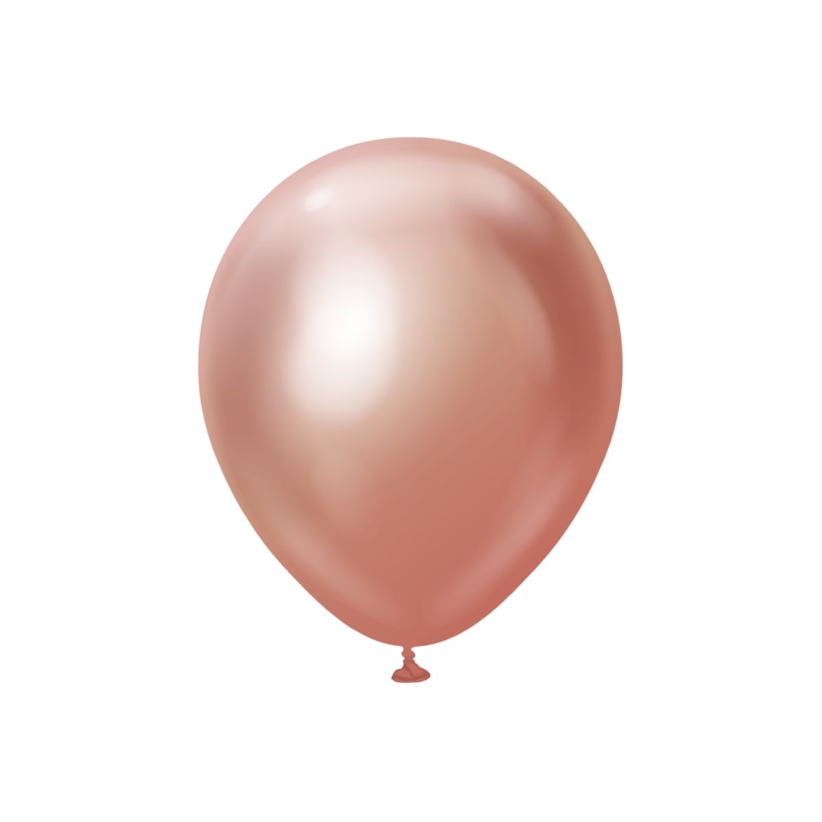 Premium Latexballonger Roséguld Chrome 30 cm