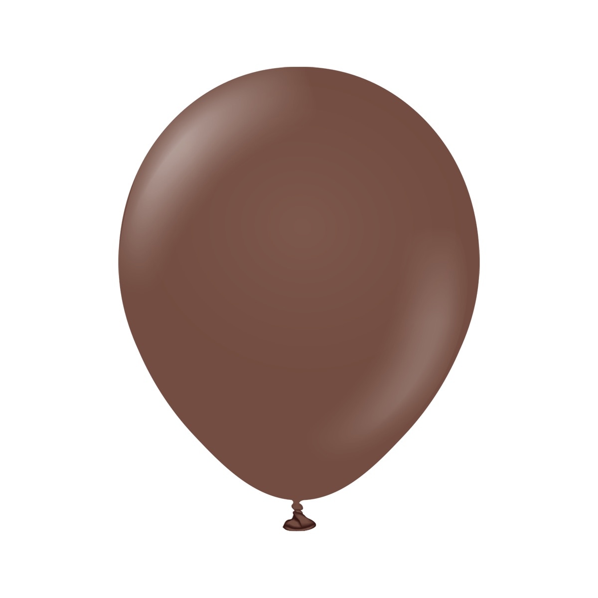 Premium Latexballonger Chocolate Brown 45 cm 5-pack