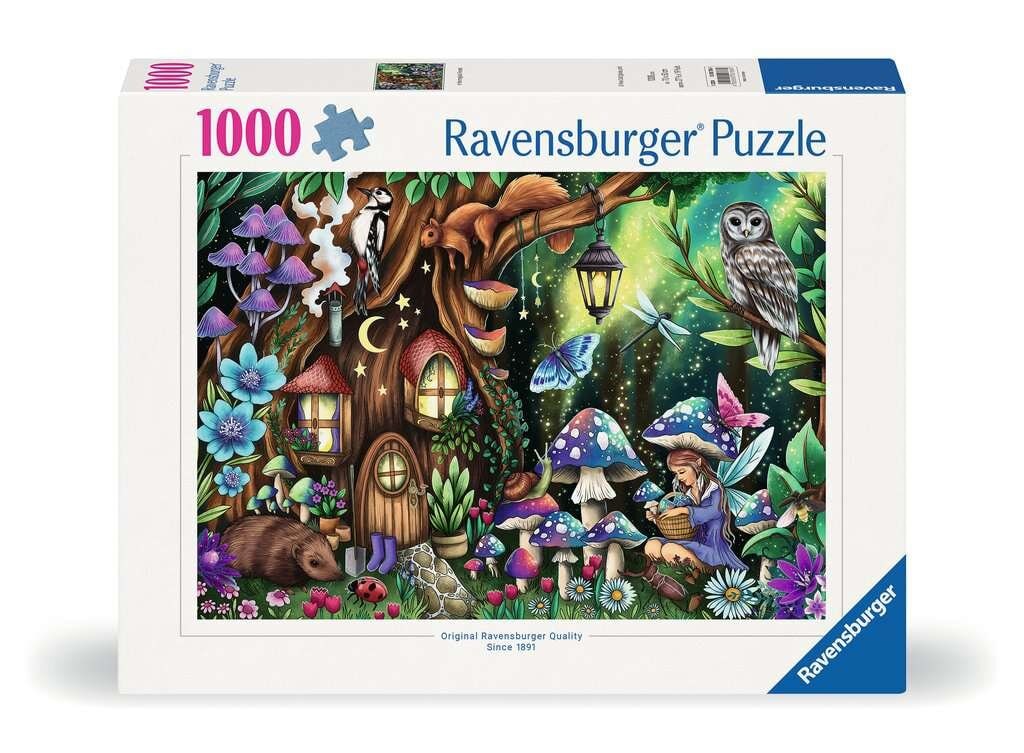 Ravensburger Pussel - Den magiska skogen 1000 bitar