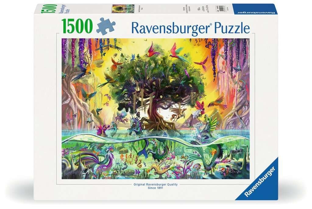 Ravensburger Pussel - Enhörningarna i havet 1500 bitar