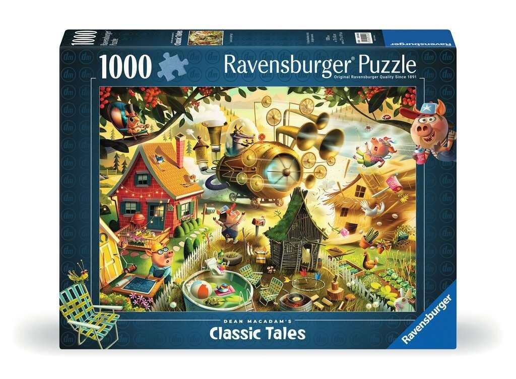 Ravensburger Pussel - De tre små grisarna 1000 bitar