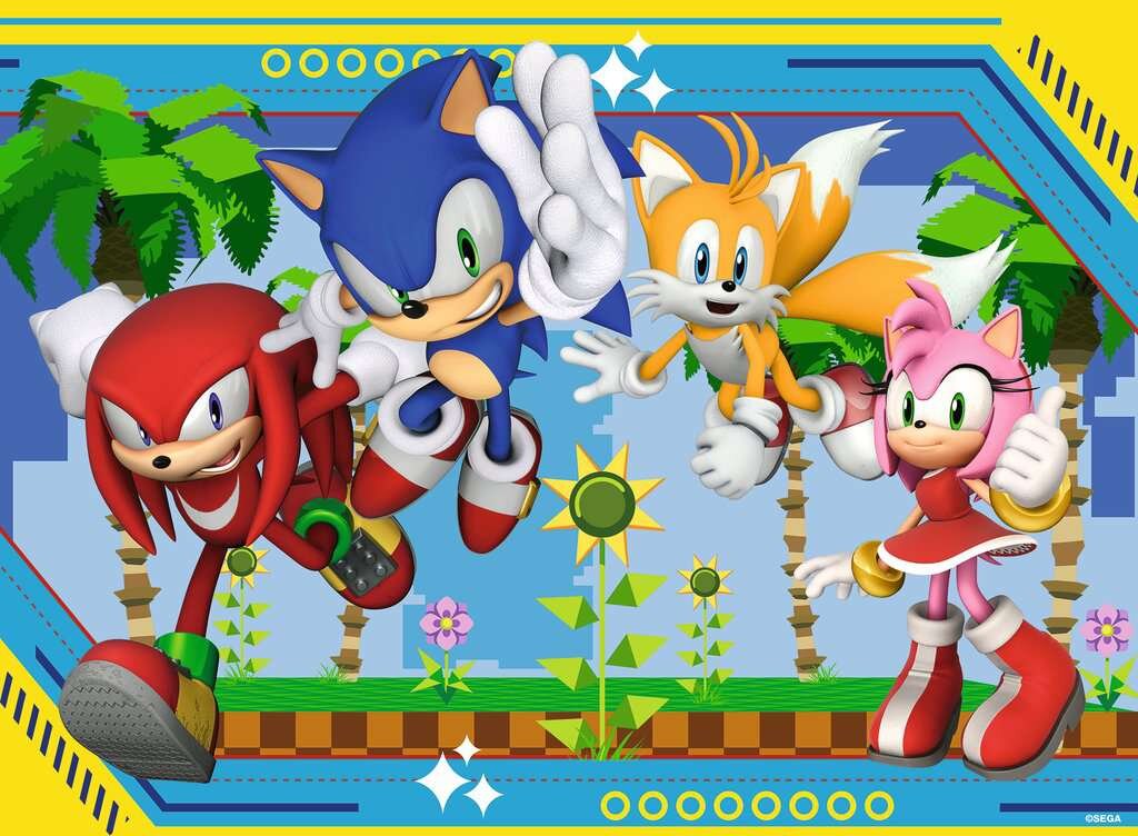 Ravensburger Pussel - Sonic Core 100 bitar