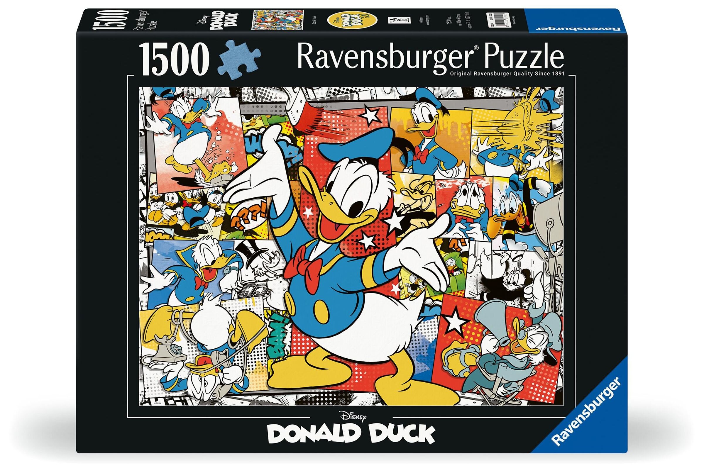 Ravensburger Pussel - Kalle Anka 1500 bitar