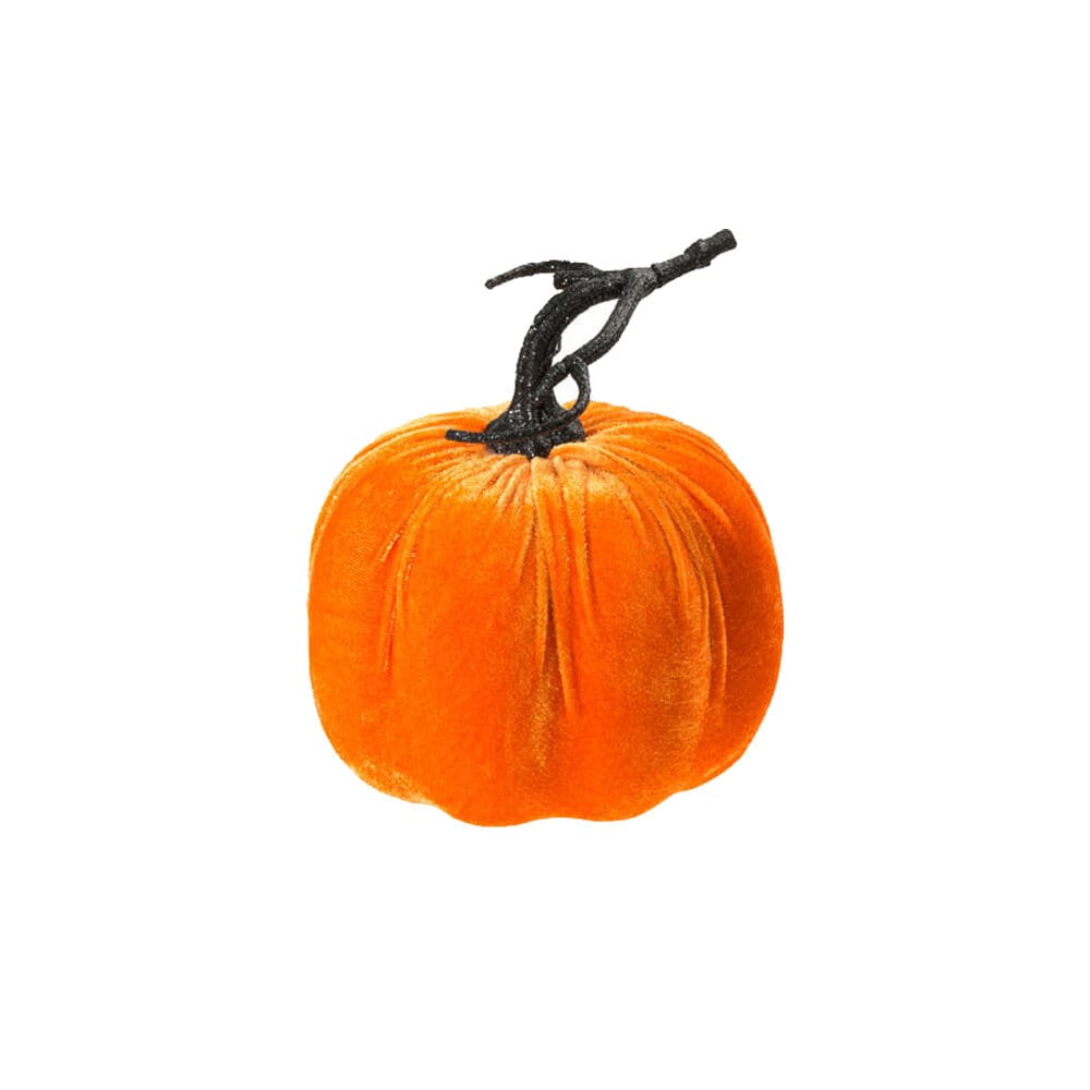 Pumpa i orange sammet 17 cm