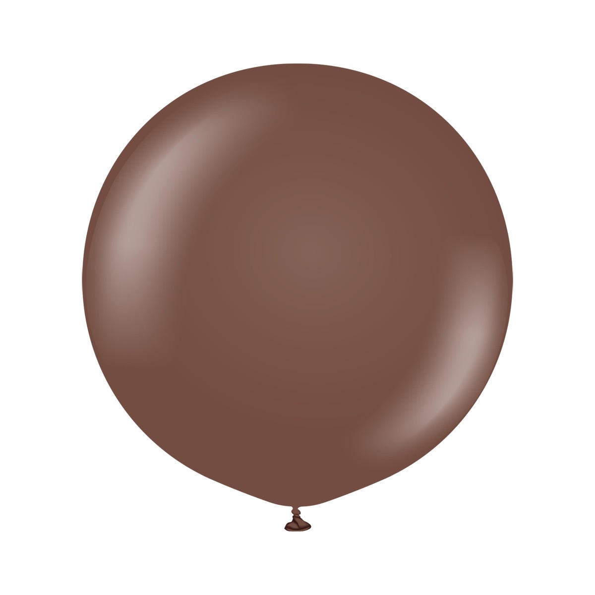 Premium Latexballonger Chocolate Brown 60 cm 2-pack