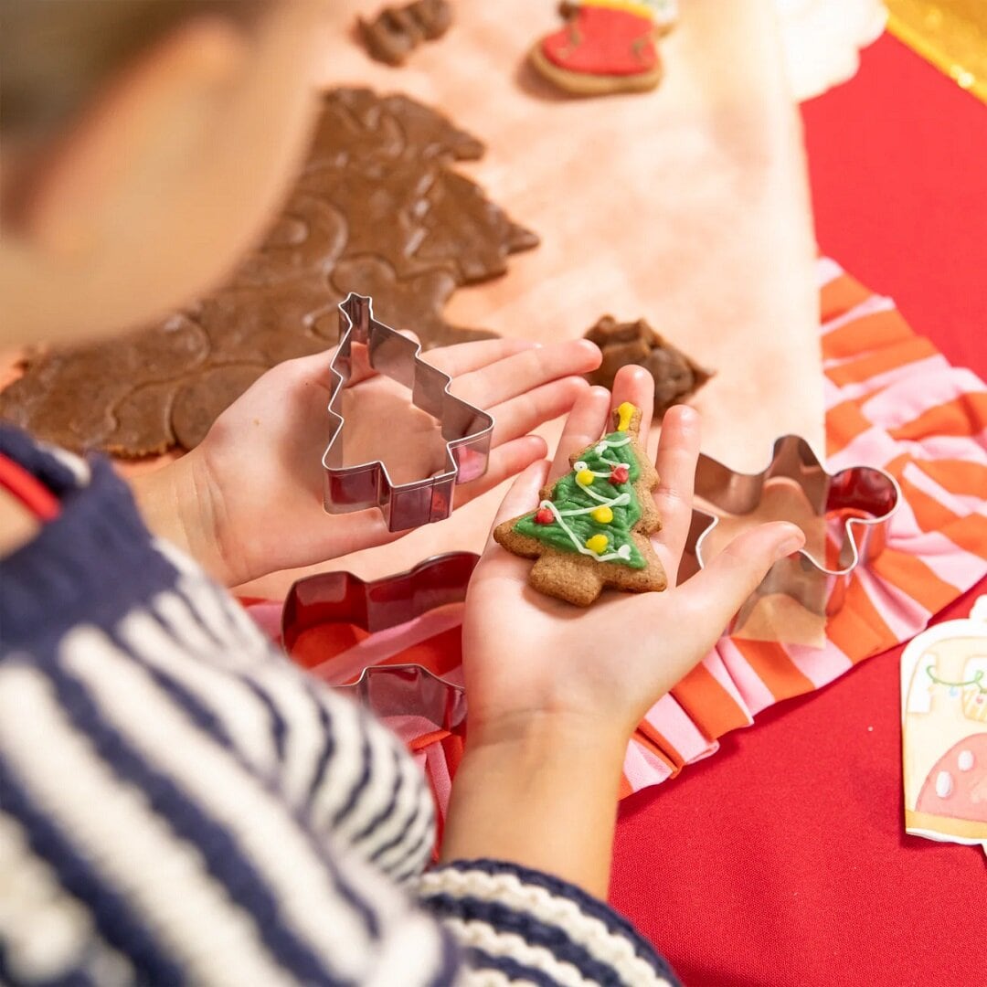 Pepparkaksformar av stål 6-pack