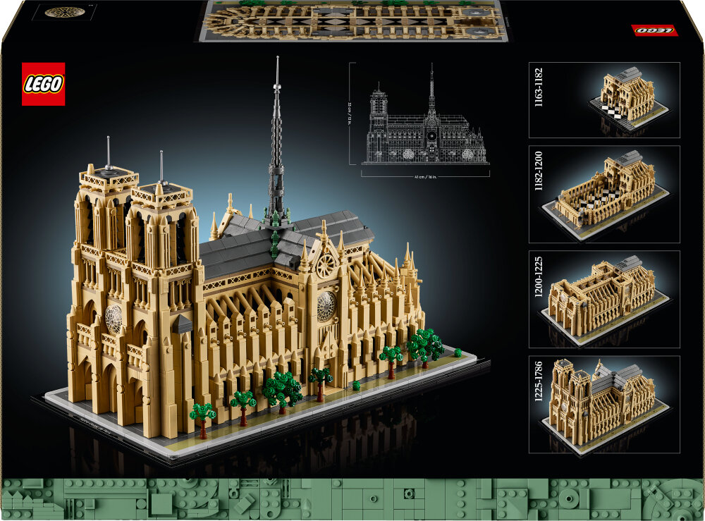 LEGO Architecture - Notre-Dame de Paris 18+