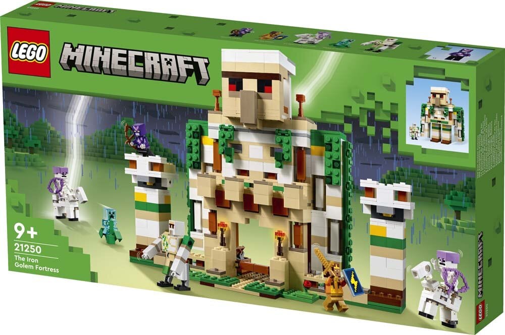 LEGO Minecraft - Järngolemfortet 9+