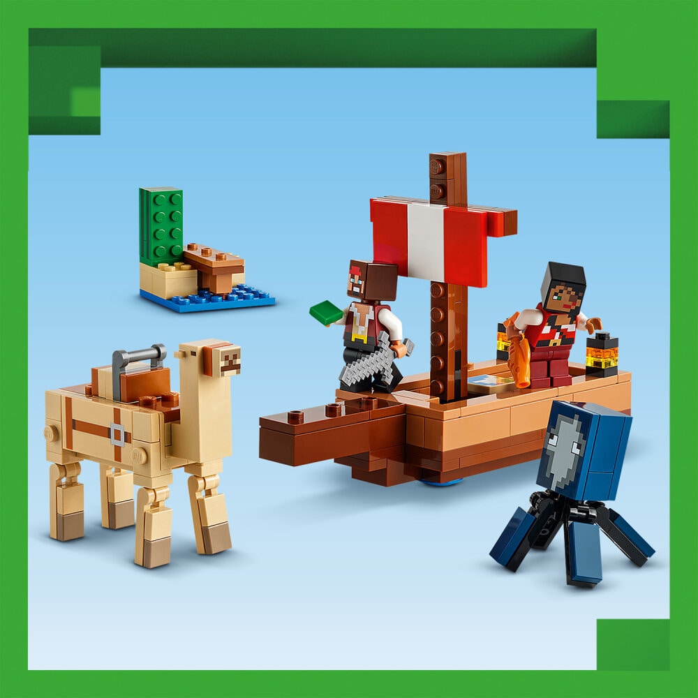 LEGO Minecraft - Piratskeppsresan 8+