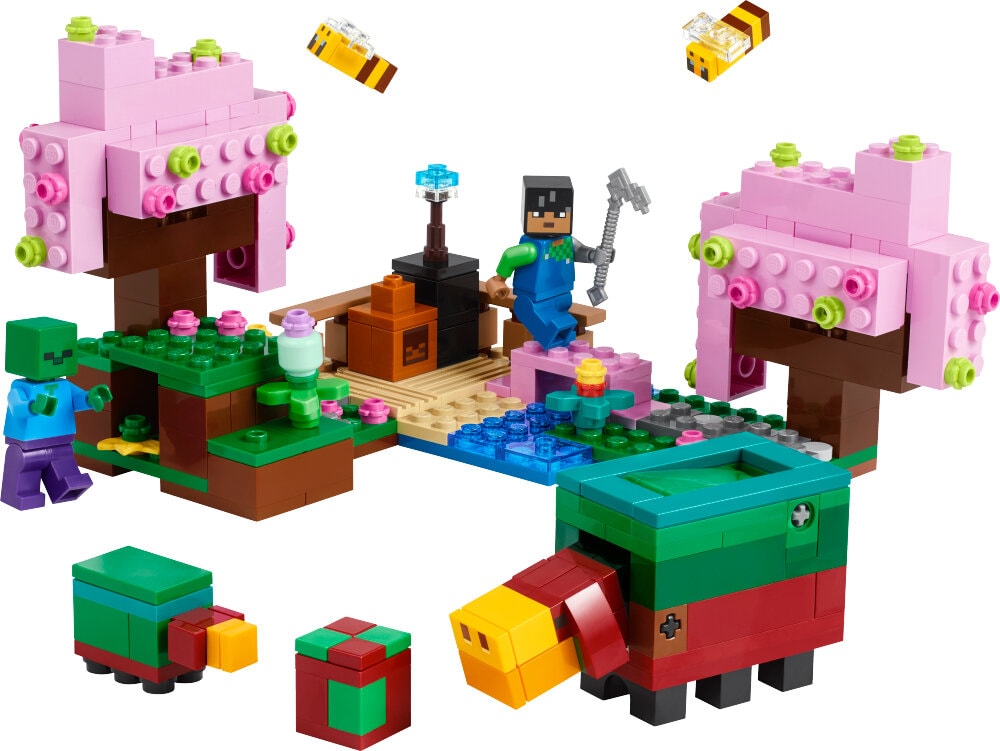 LEGO Minecraft - Körsbärsträdgården 8+
