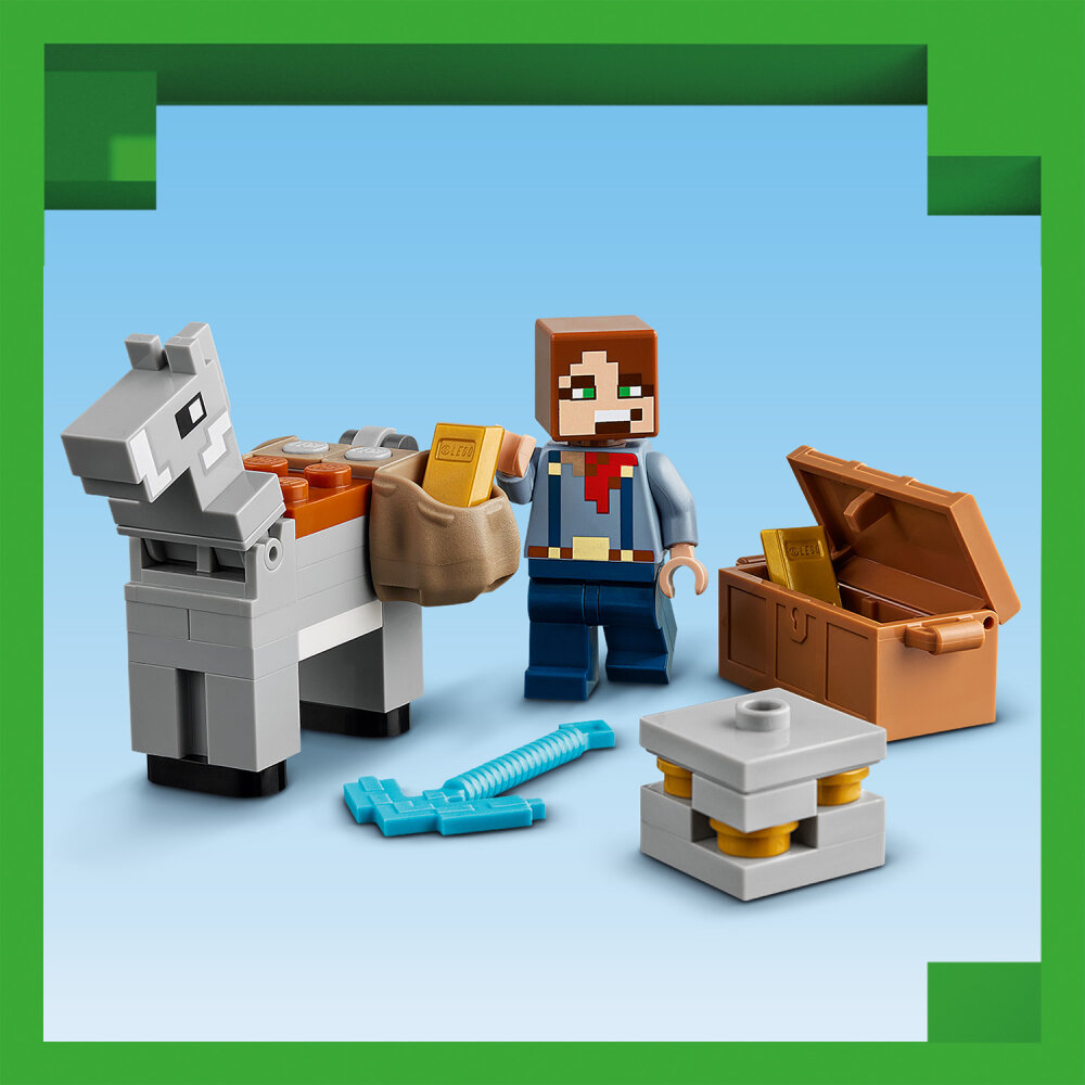 LEGO Minecraft - Gruvschaktet i stenöknen 8+