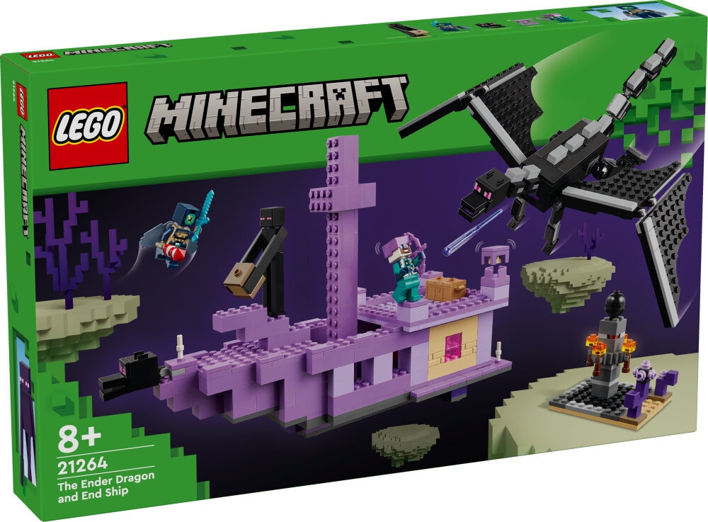 LEGO Minecraft - Enderdraken och Endskeppet 8+