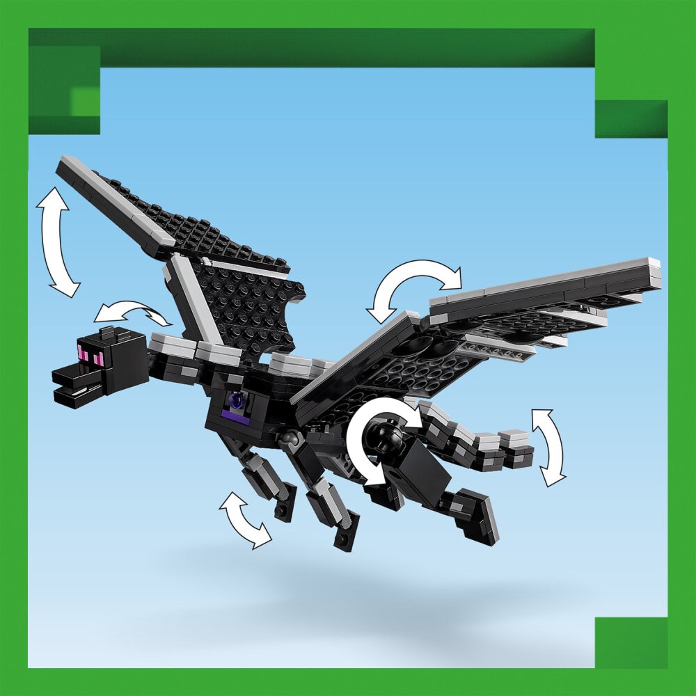 LEGO Minecraft - Enderdraken och Endskeppet 8+