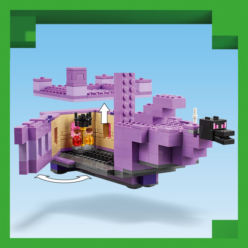 LEGO Minecraft - Enderdraken och Endskeppet 8+