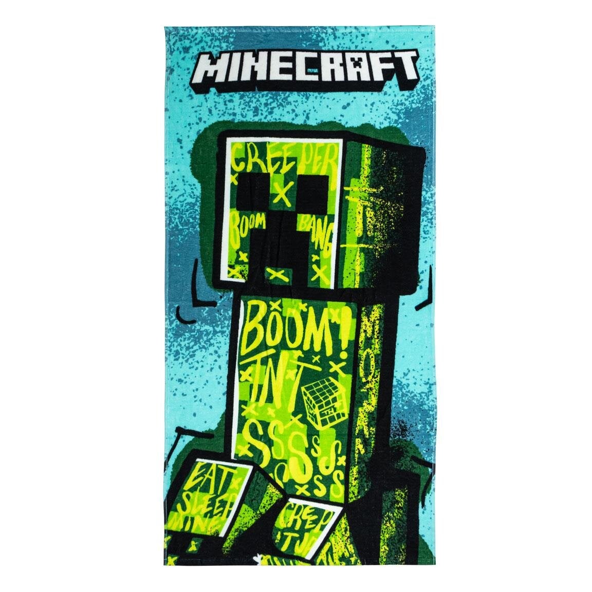 Minecraft - Handduk Bomull 70 x 140 cm