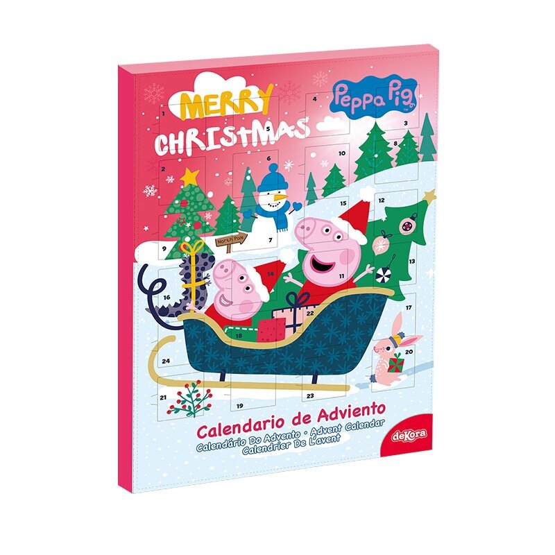 Peppa Pig - Julkalender Choklad 50 gram