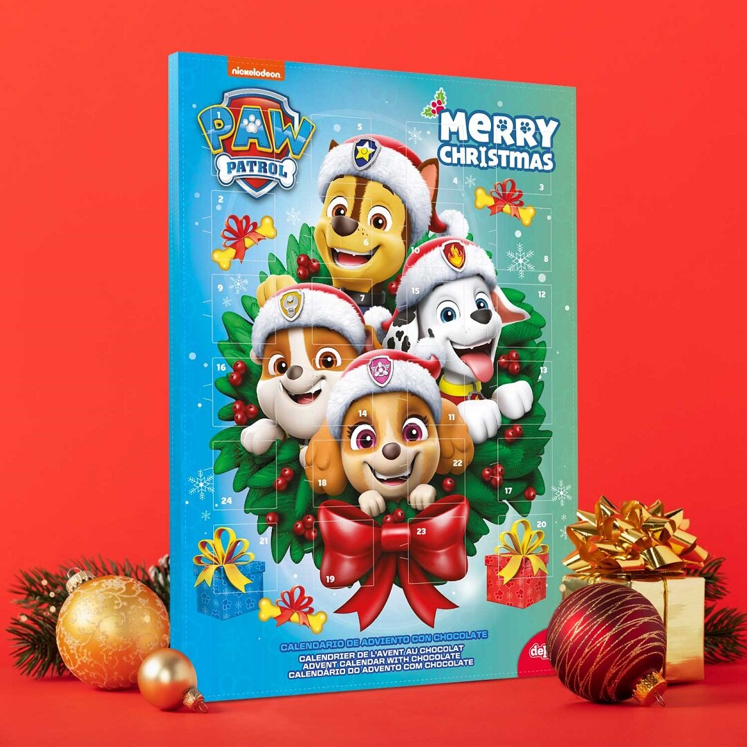 Paw Patrol - Julkalender Choklad 50 gram