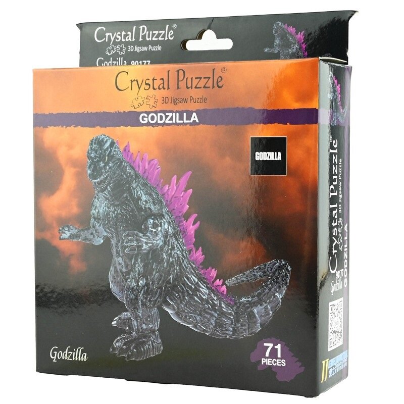 Crystal 3D Pussel Godzilla