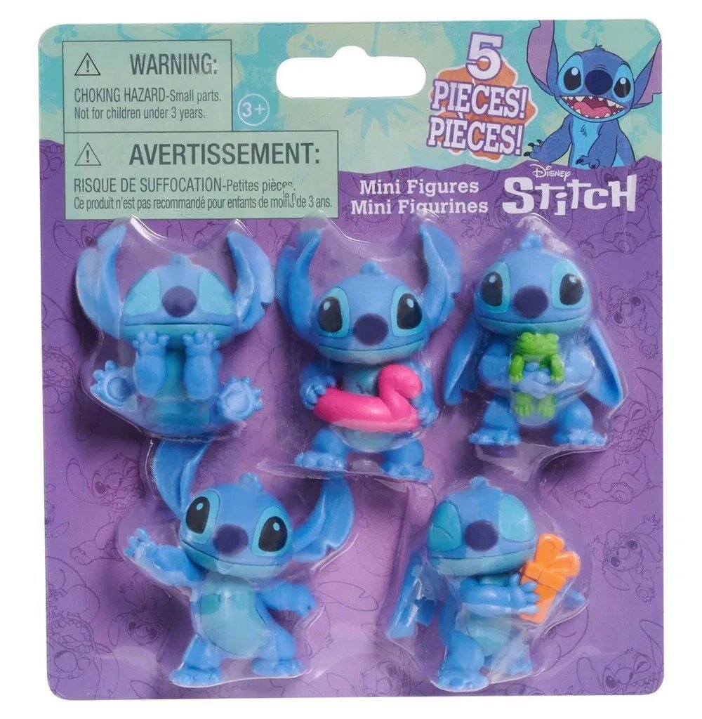 Stitch Samlarfigurer 5-pack