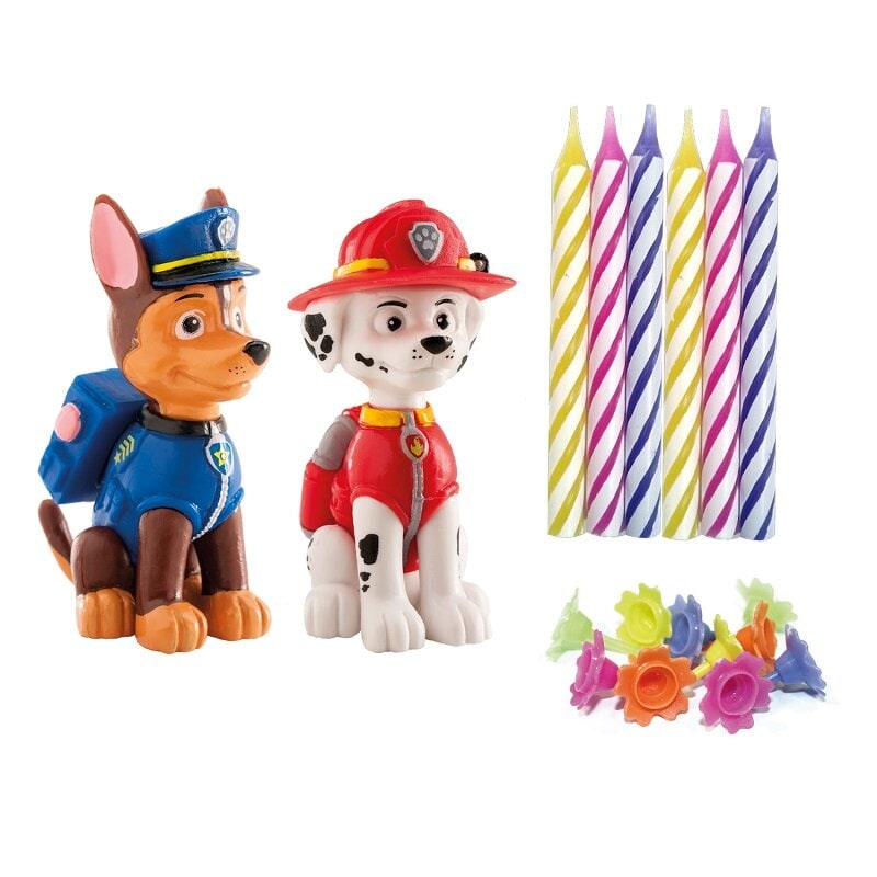 Paw Patrol Tårtfigurer & Tårtljus