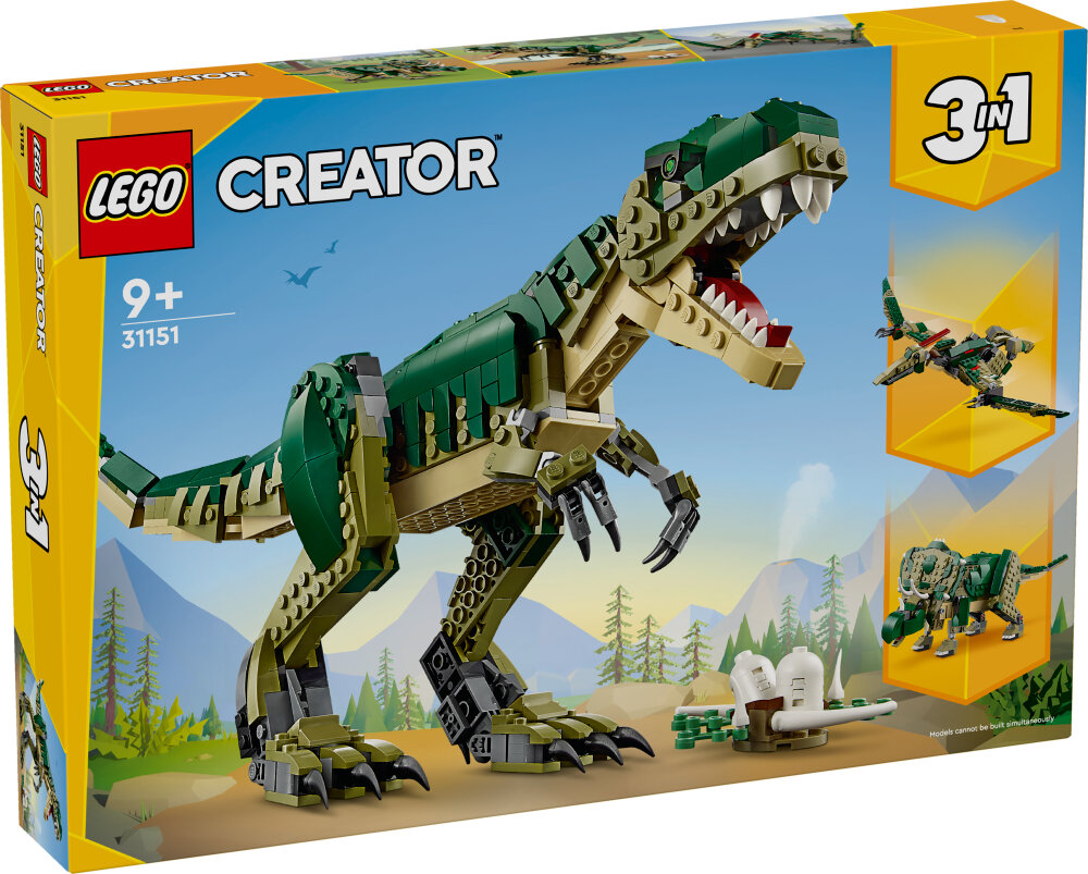 LEGO Creator 3-in-1 - T-Rex 9+