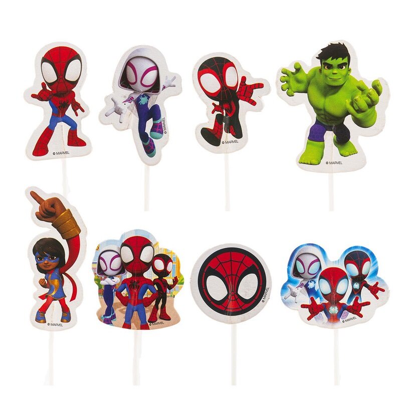 Spidey - Cake Toppers 16-pack