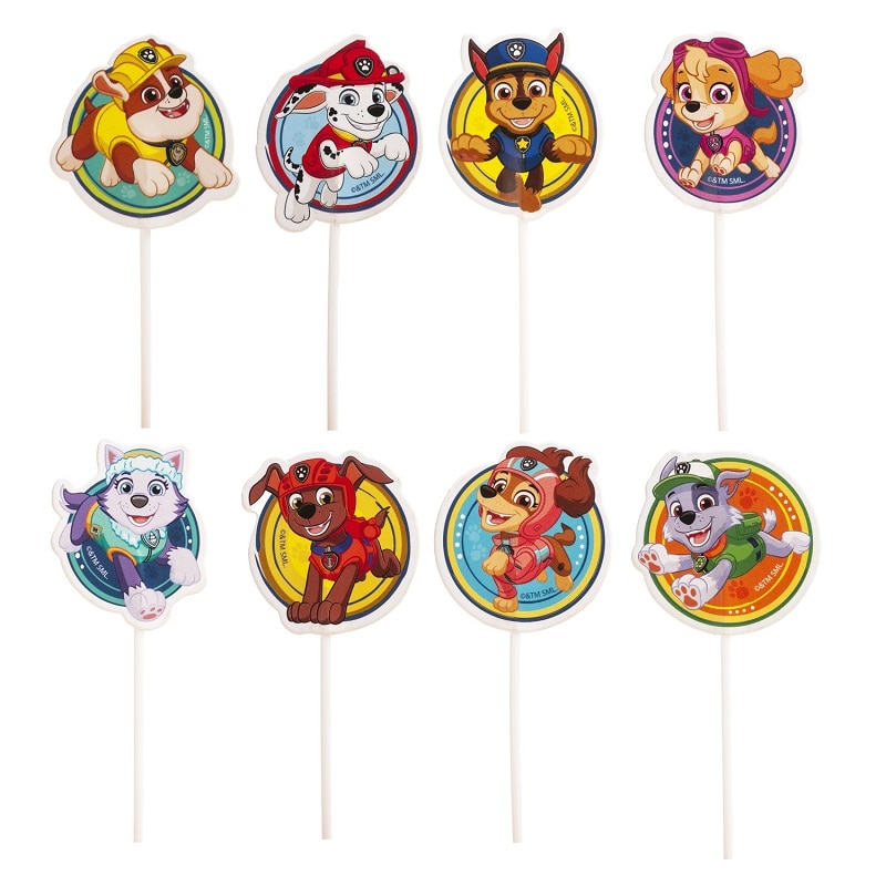 Paw Patrol - Cake Toppers 16-pack