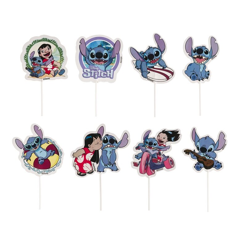 Lilo & Stitch - Cake Toppers 16-pack