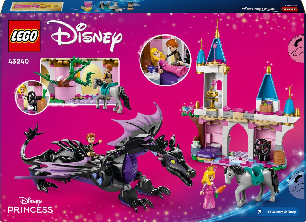 LEGO Disney - Maleficient som drake 7+