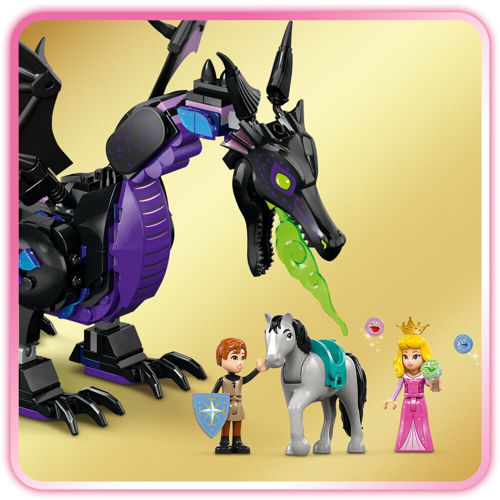 LEGO Disney - Maleficient som drake 7+