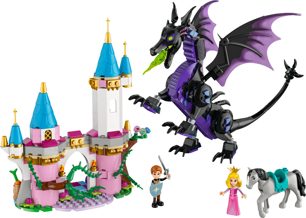 LEGO Disney - Maleficient som drake 7+