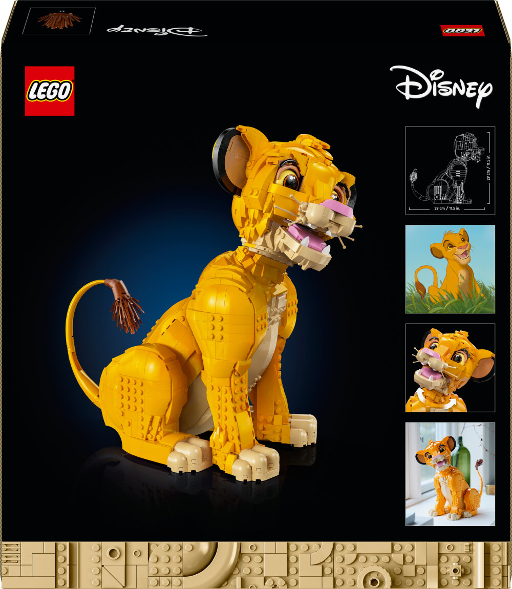 LEGO Disney - Unge lejonkungen Simba 18+