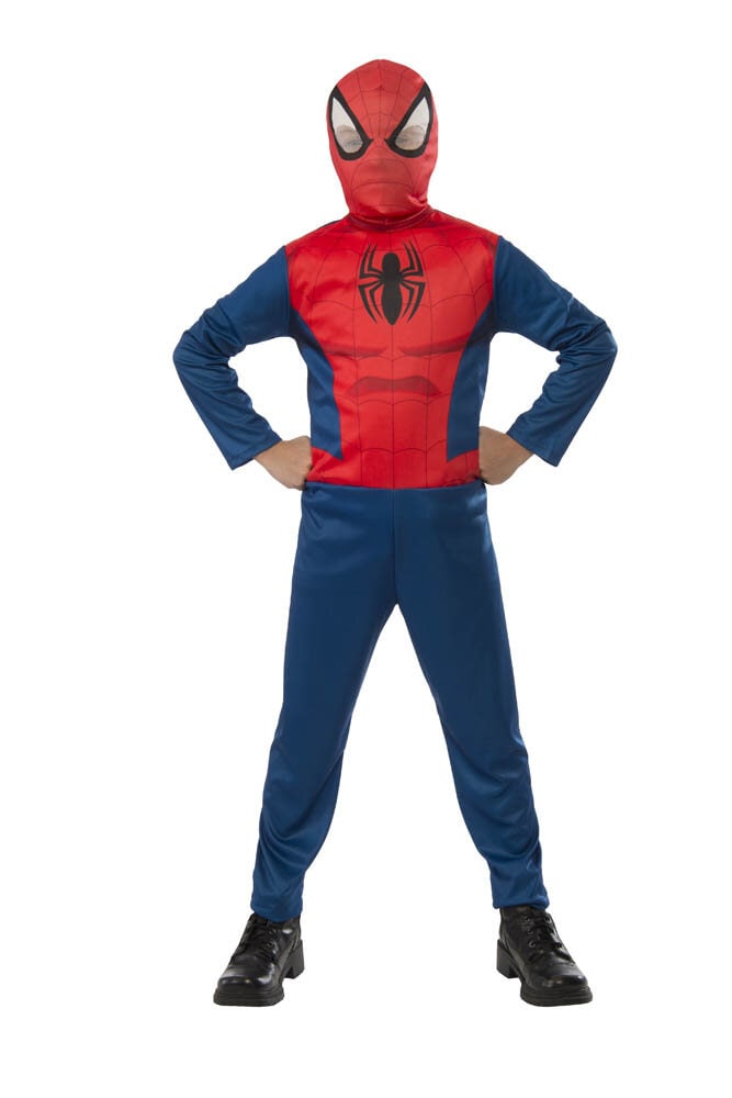 Spiderman One Piece Maskeraddräkt 7-8 år (122-128 cm)