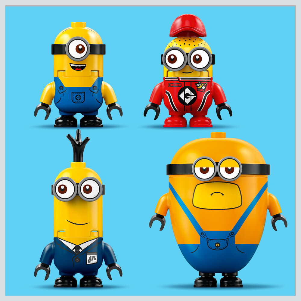 LEGO Minions - Minioner och bananbil 6+