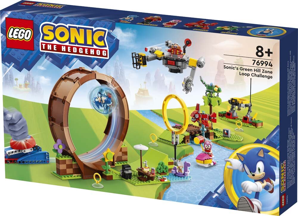 LEGO Sonic The Hedgehog - Sonics looputmaning i Green Hill Zone 8+