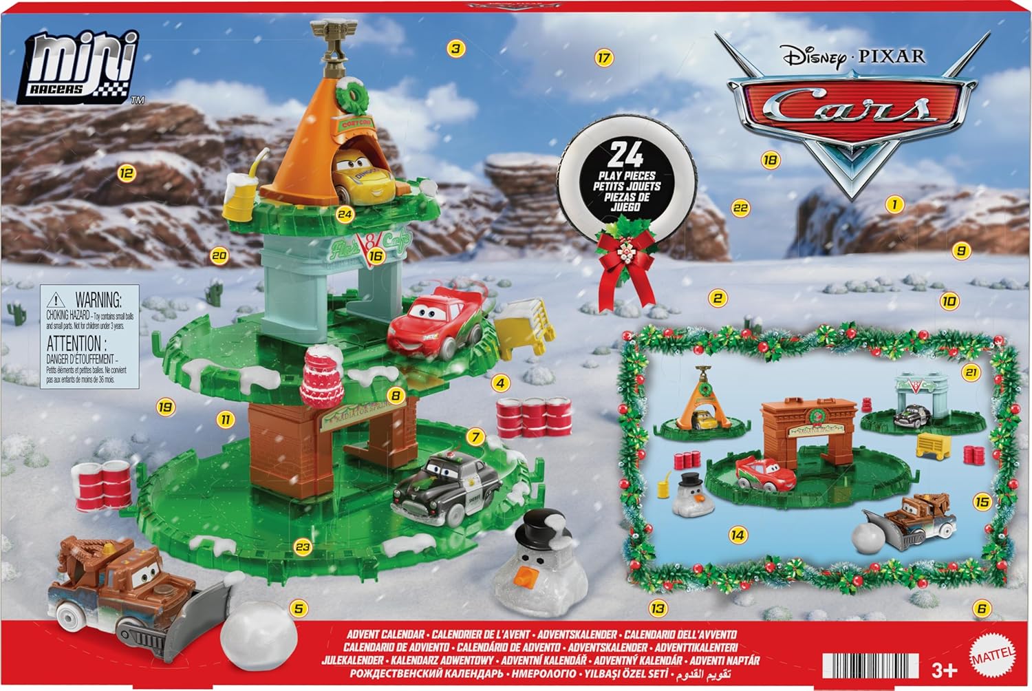 Disney Bilar Adventskalender