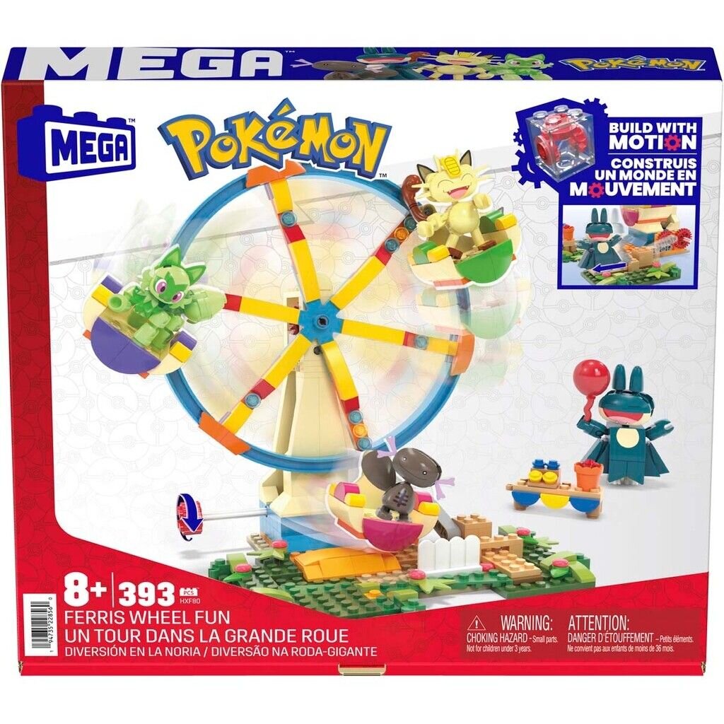 Pokémon Byggset Mega Ferris Wheel