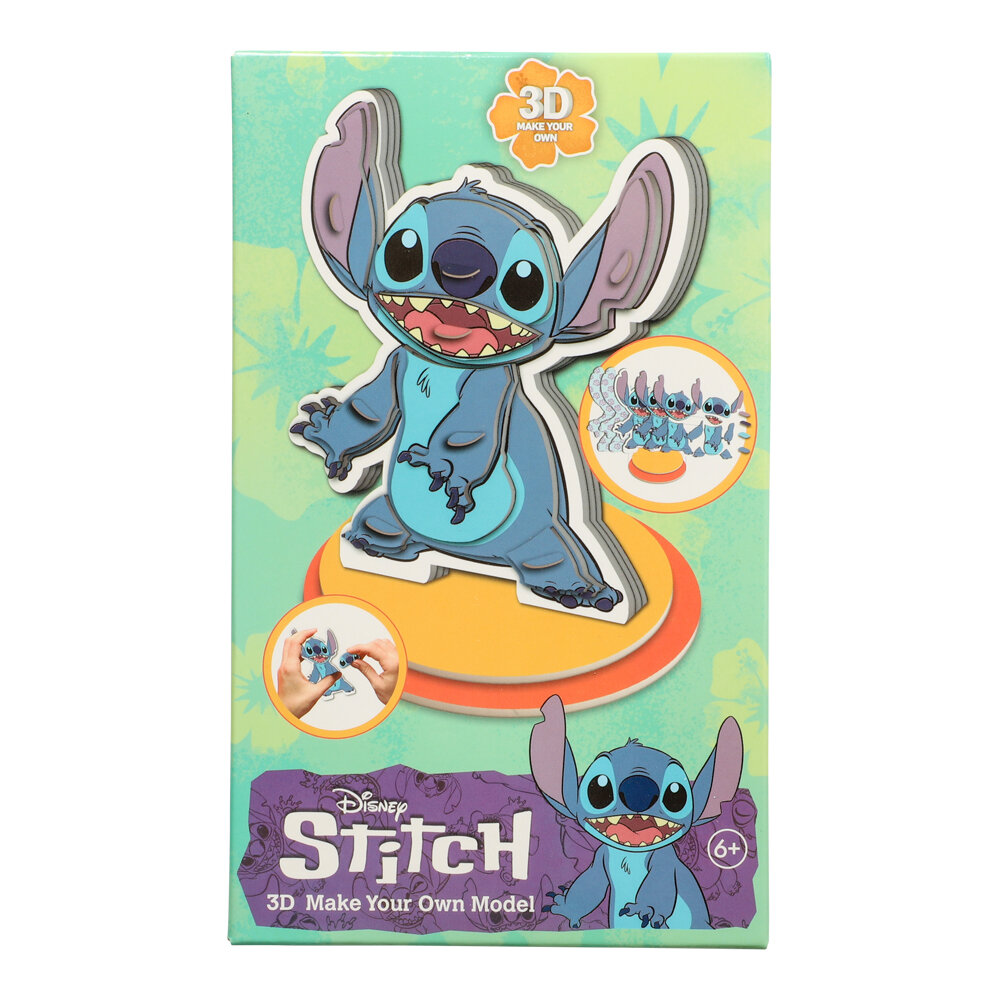 Lilo & Stitch - Byggbar 3D Pappfigur