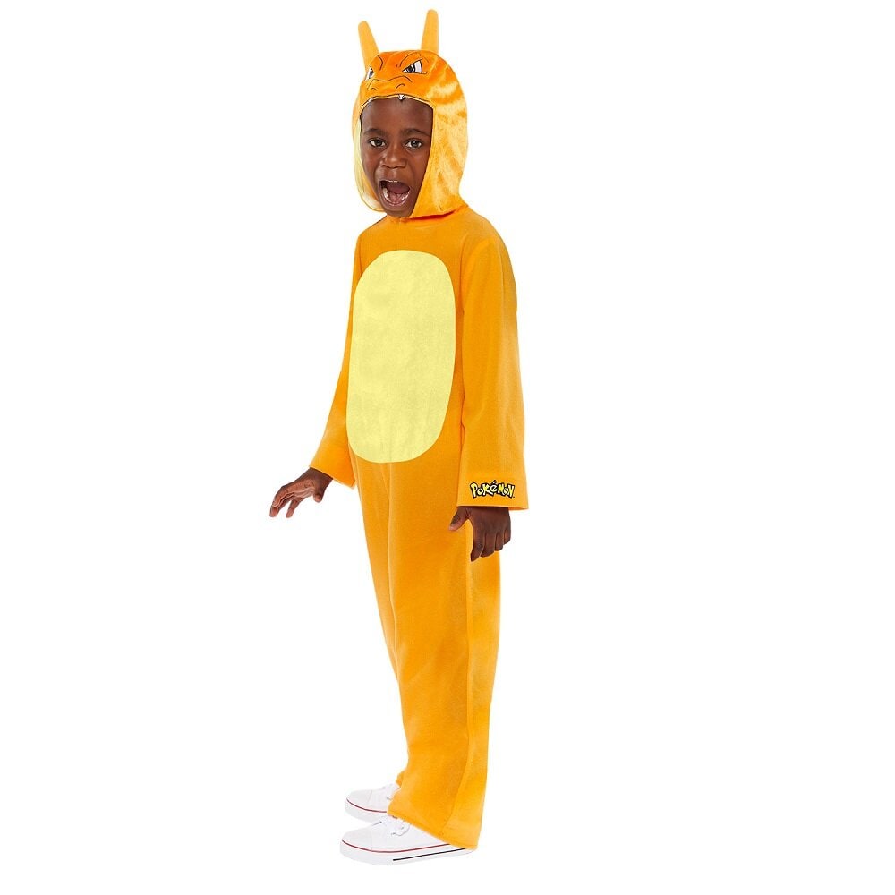 Pokémon Charizard Jumpsuit Maskeraddräkt Barn 6-8 år (116-128 cm)