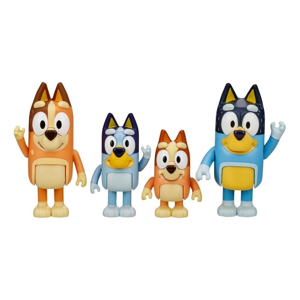 Bluey - Figurset Familjen 4-pack