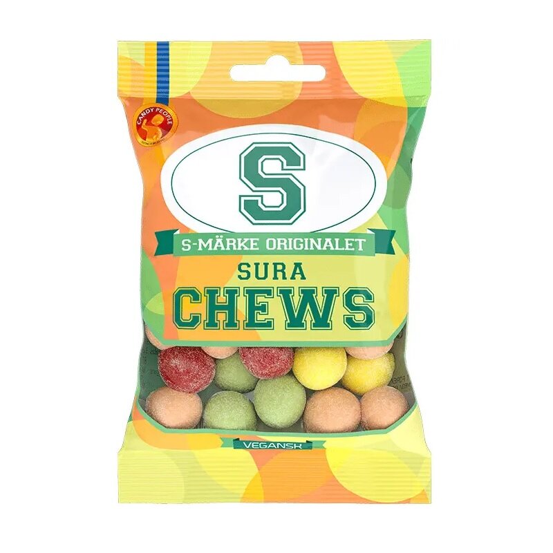 S-Märke Sura Chews 70 gram