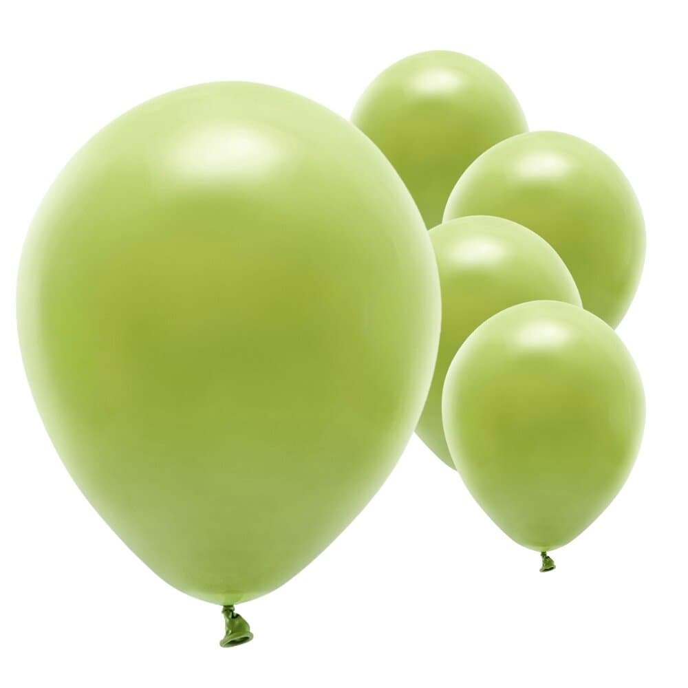 Ballonger - Olivgröna 10-pack