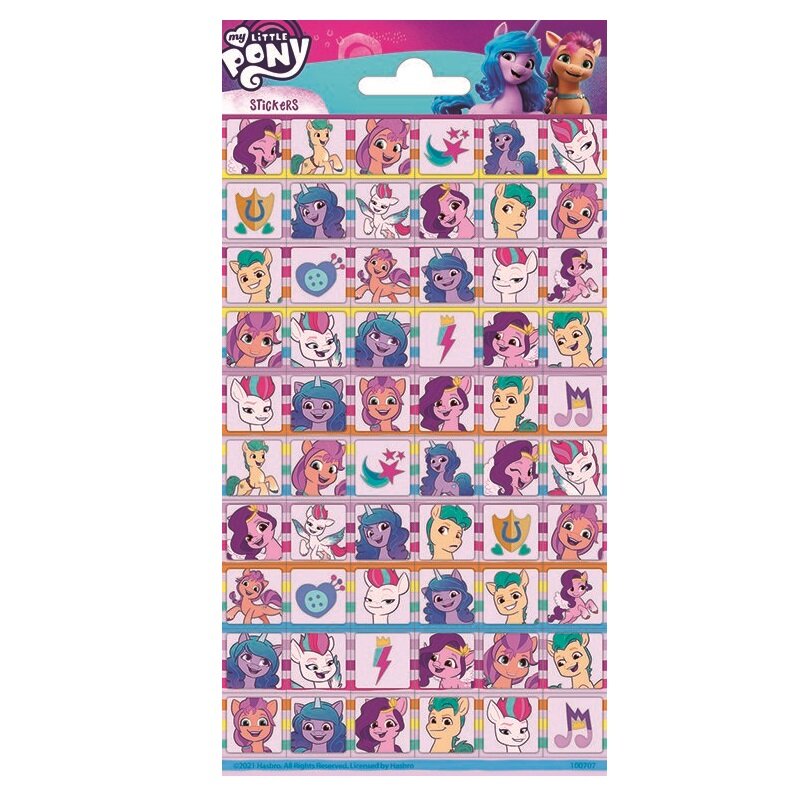 My Little Pony - Klistermärken 60-pack