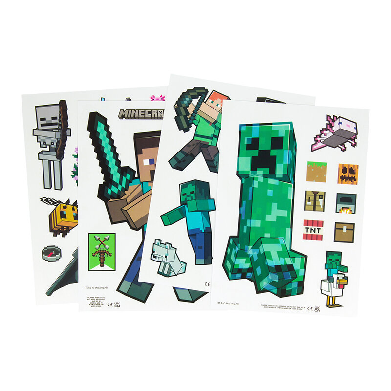 Minecraft - Fönsterstickers 35-pack