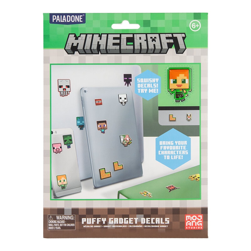 Minecraft - 3D Klistermärken 60-pack