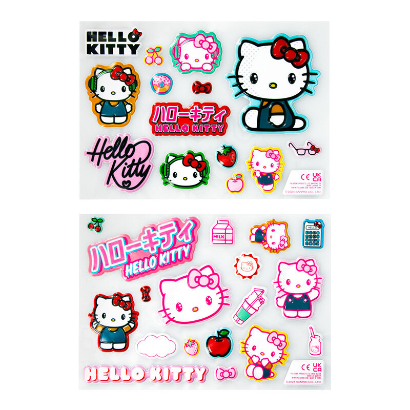 Hello Kitty - 3D Klistermärken 32-pack